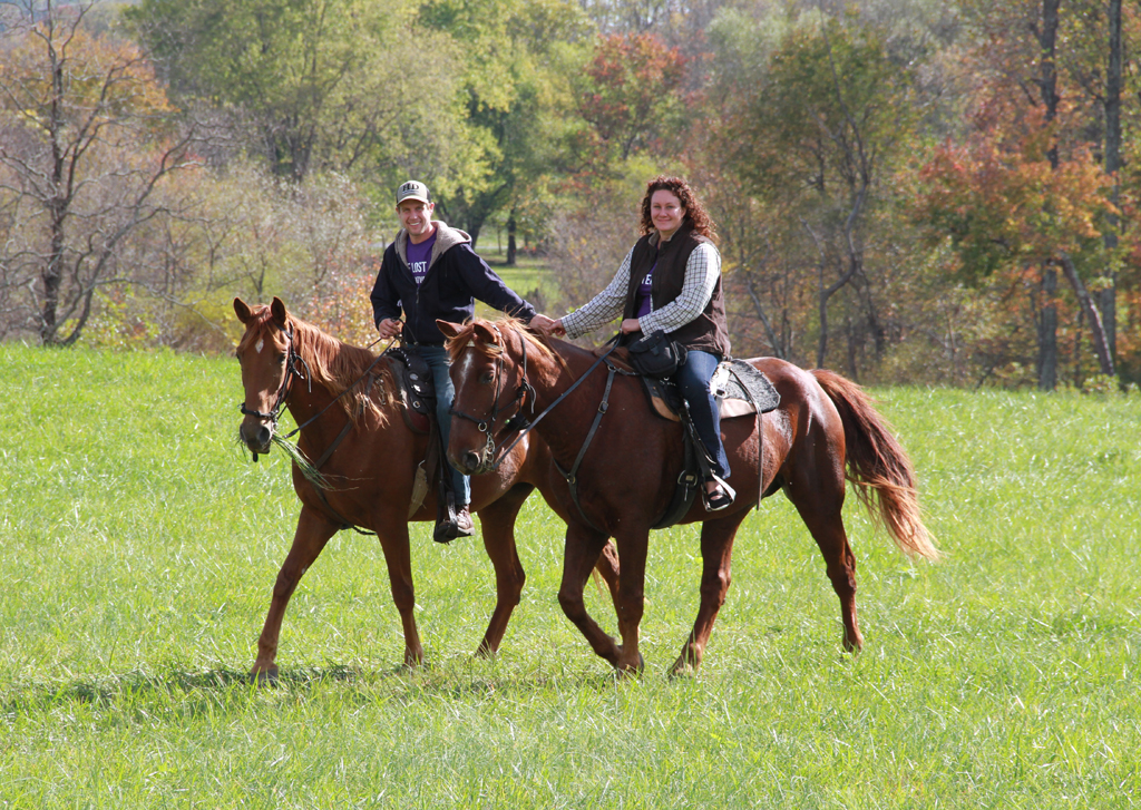 Red and Jack at Flint Hill 2017